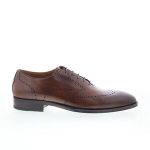 Pastori by Di Bianco Mens Augustus Brown Shoes (NWT)